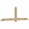 Ekena Millwork Eugene Rough Sawn Timber Gable Bracket, Douglas Fir, 72"W x 24"H x 2"D x 4"F, 8/12 Pitch GBW072X24X0204EUG00RDF - alternate 5
